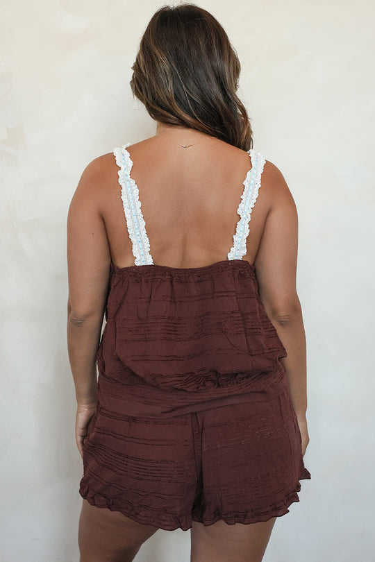 Noey — 5'3" 38B, L top | L bottom.