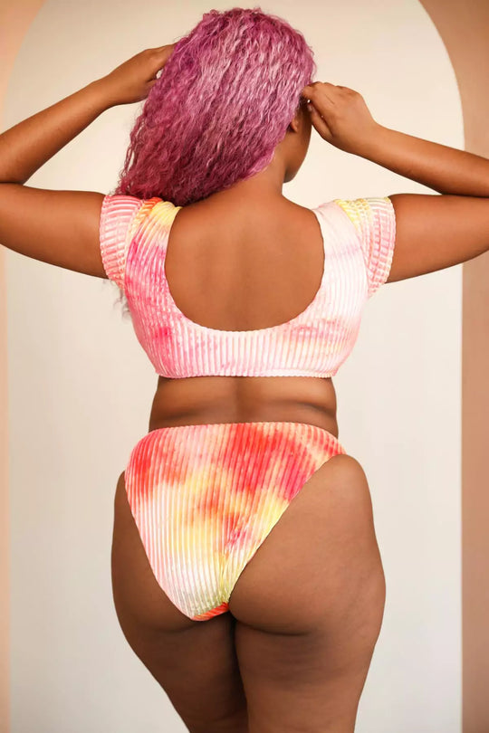 V3145JVELC-BTDY seashore bottom burn tie dye 2 dippin' daisy's