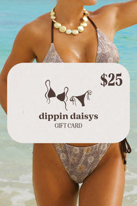 GESCHENKKARTE im Wert von 25 $