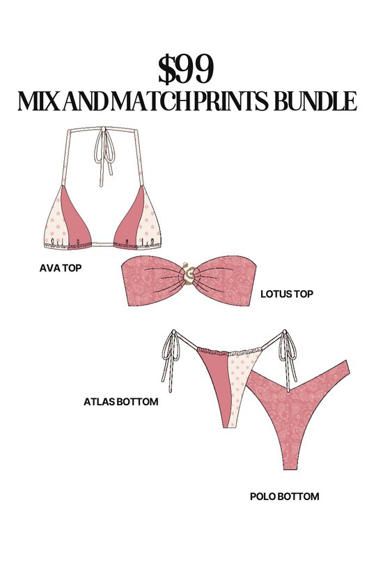 4 Piece Mix and Match Prints Bundle