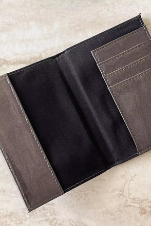 80109-BRN naughty or nice card holder brown 3 dippin' daisy's