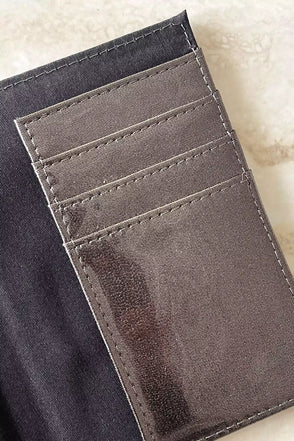 80109-BRN naughty or nice card holder brown 4 dippin' daisy's