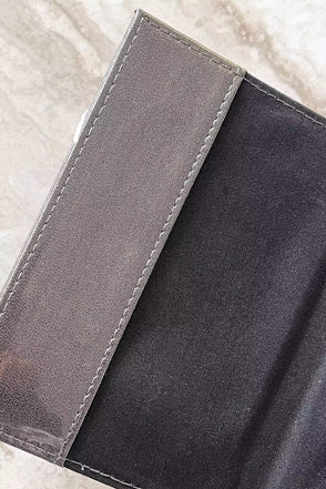 80109-BRN naughty or nice card holder brown 5 dippin' daisy's