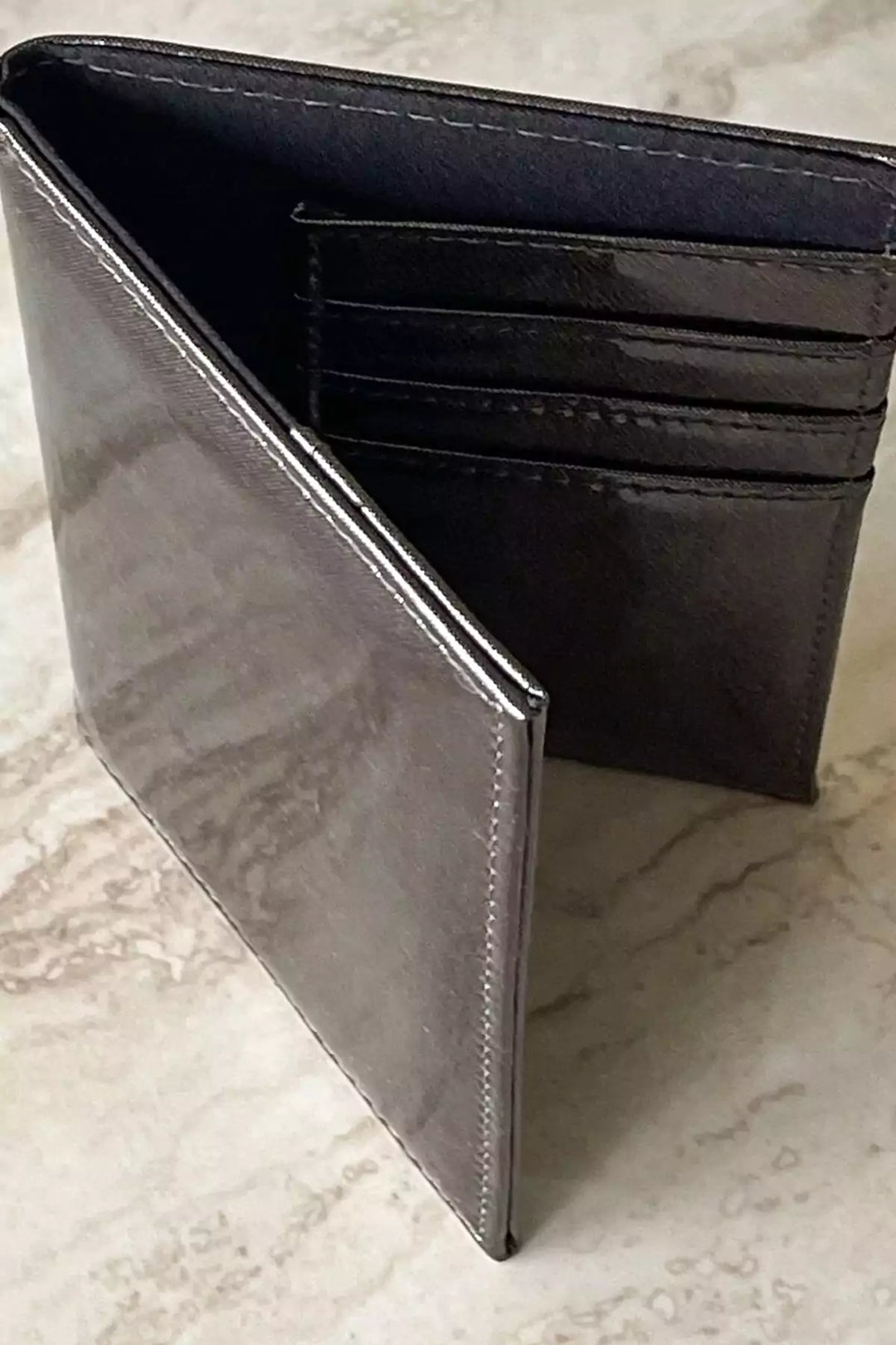 80109-BRN naughty or nice card holder brown 6 dippin' daisy's