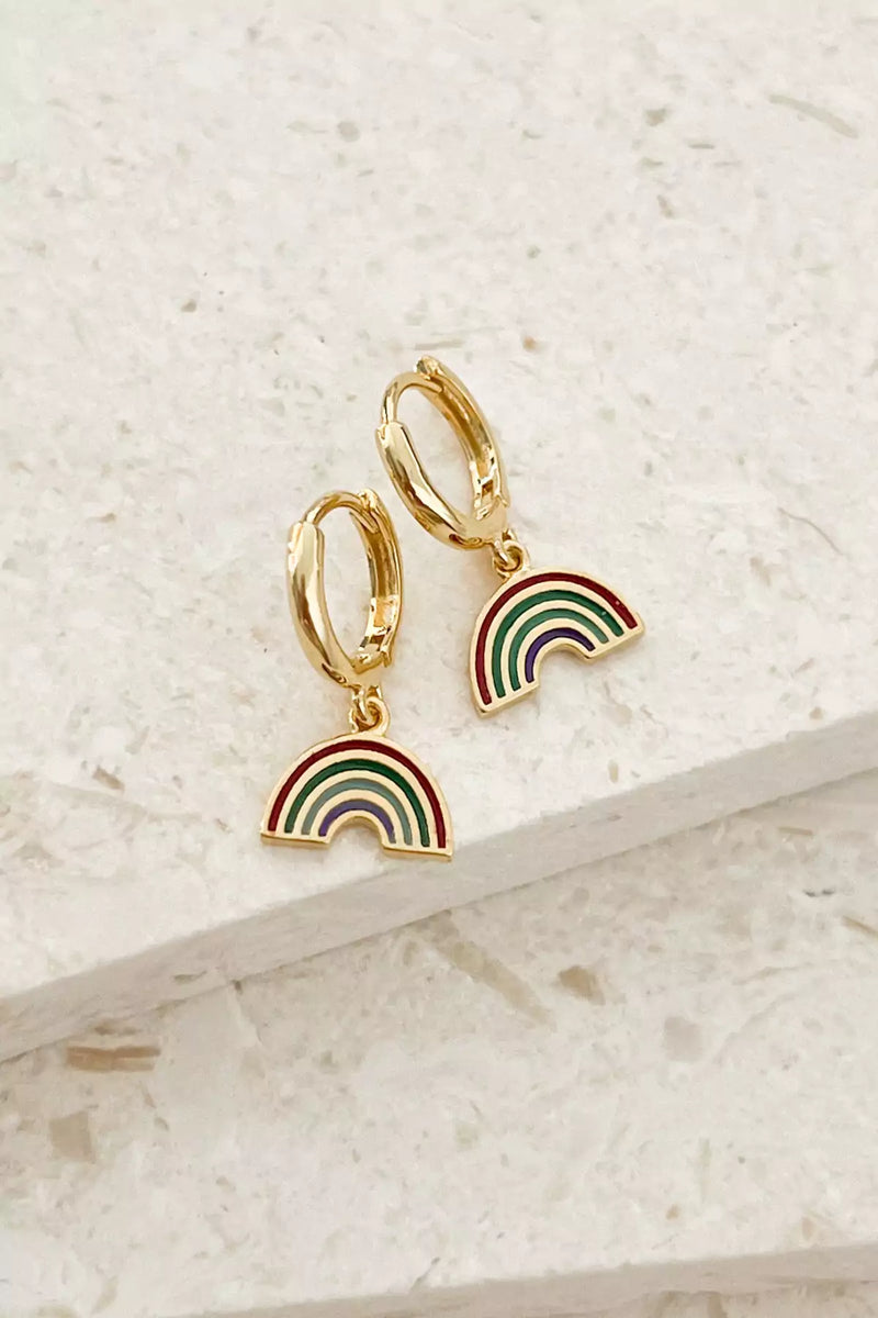 94030P-MLTI rainbow of love earrings multi 1 dippin' daisy's