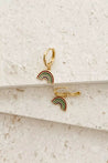 94030P-MLTI rainbow of love earrings multi 3 dippin' daisy's