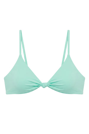 Zen Knotted Triangle Bikini Top