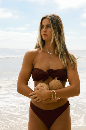 Mia Clark is 5’7" wearing S.