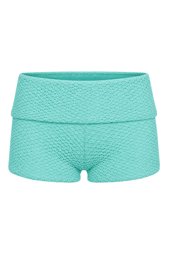 Fold-Over Mini Shorts