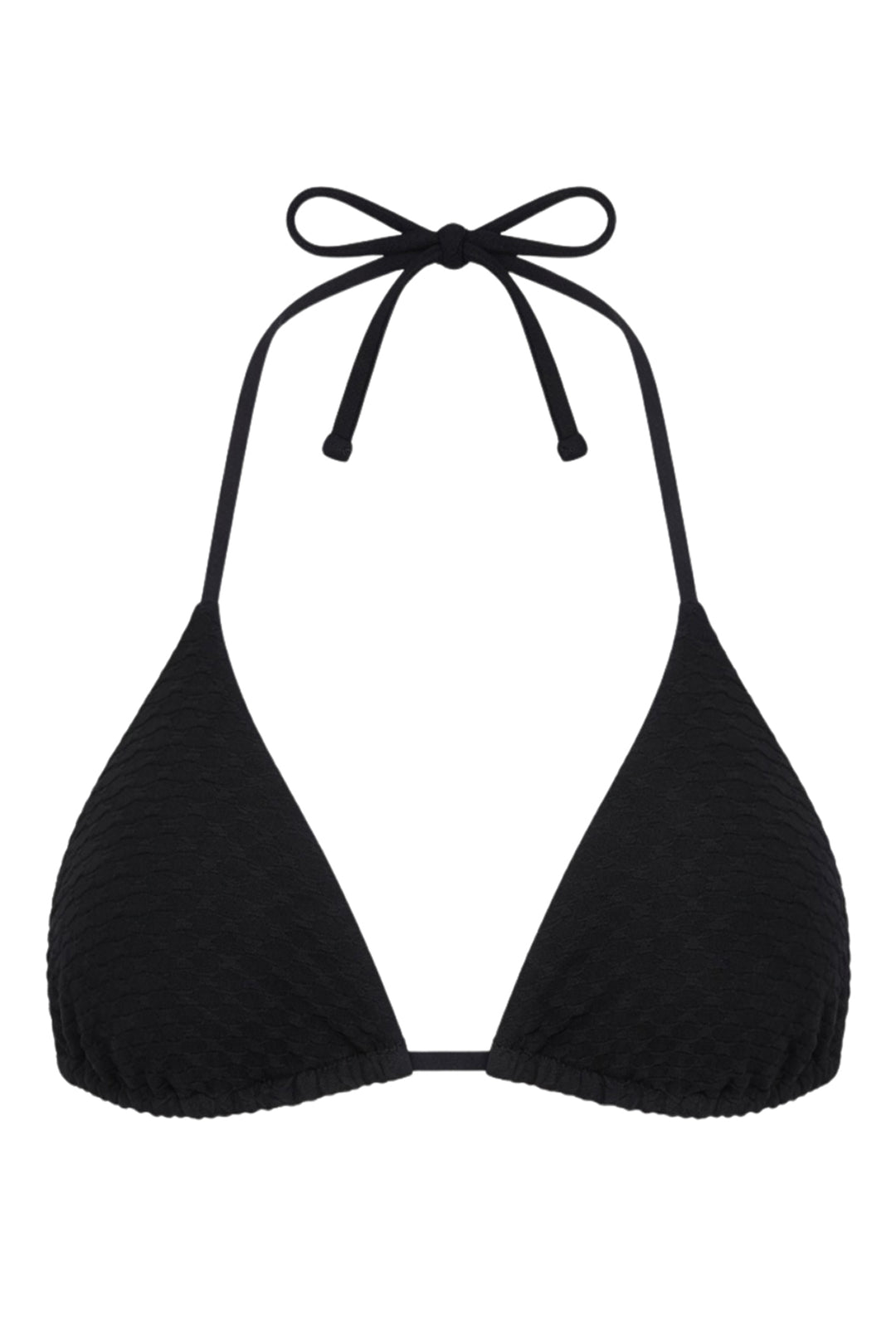 Palm Tie Back Triangle Bikini Top