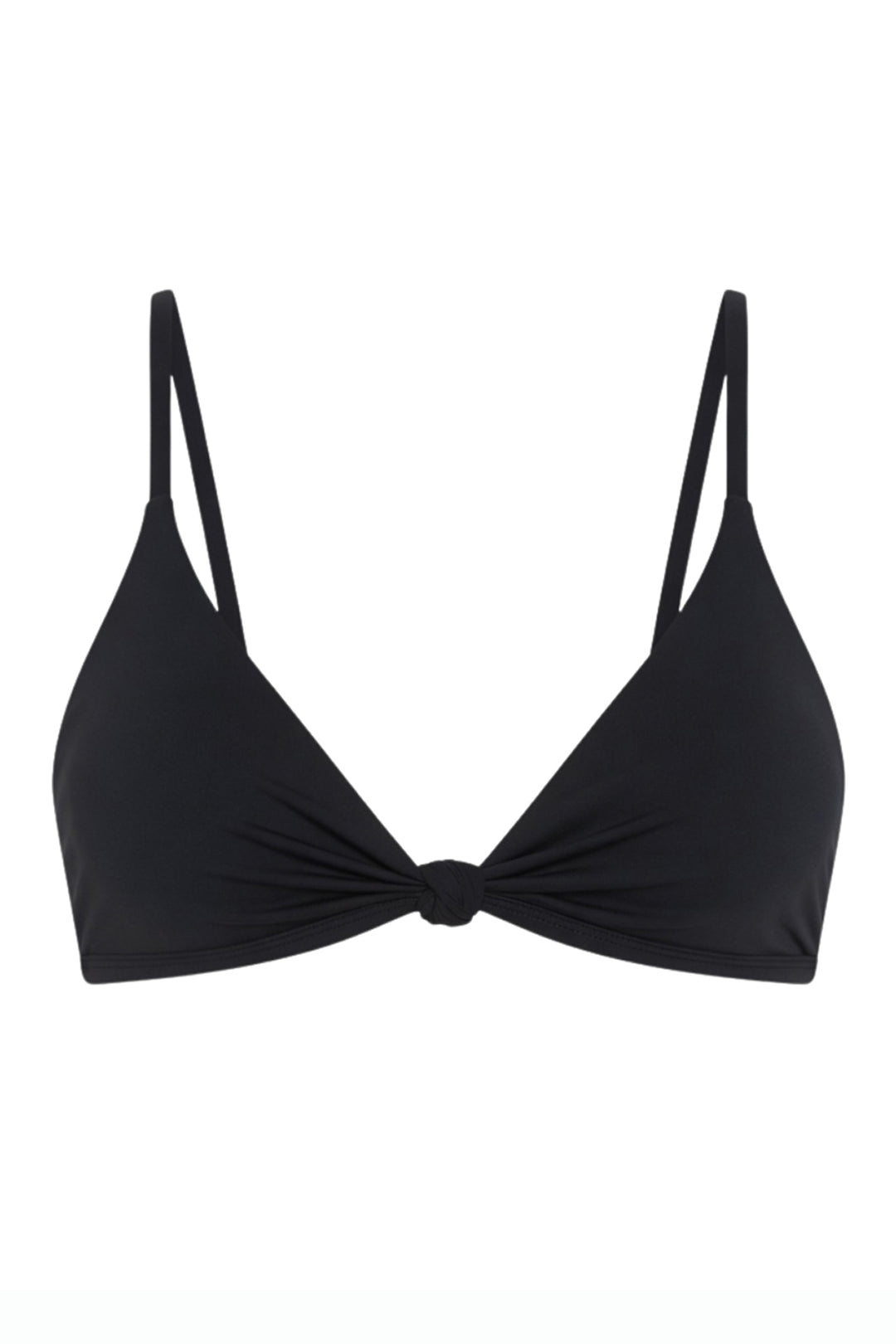 Zen Knotted Triangle Bikini Top
