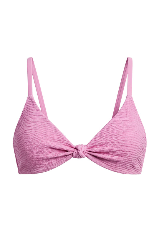 Zen Knotted Triangle Bikini Top