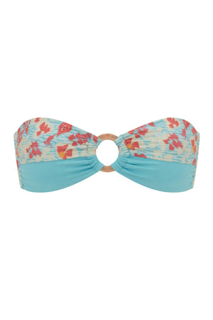 Disco Bandeau Bikini Top