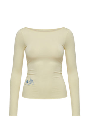 Overcast Sheer Blouse Top