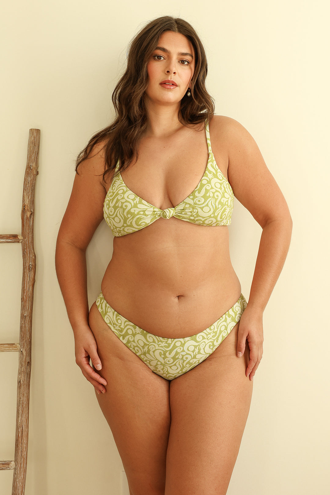 Twin Fin Matcha Triangle Nocturnal Cheeky Set