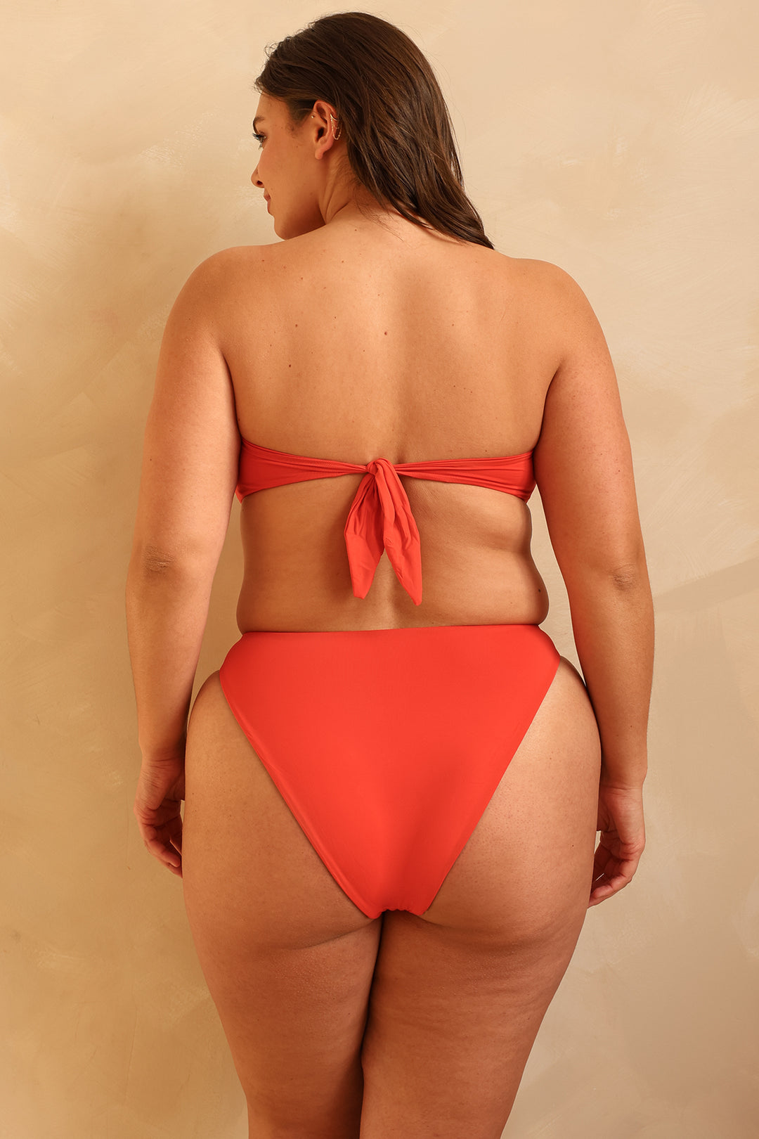 Seashore High Waist Cheeky Bikini Bottom