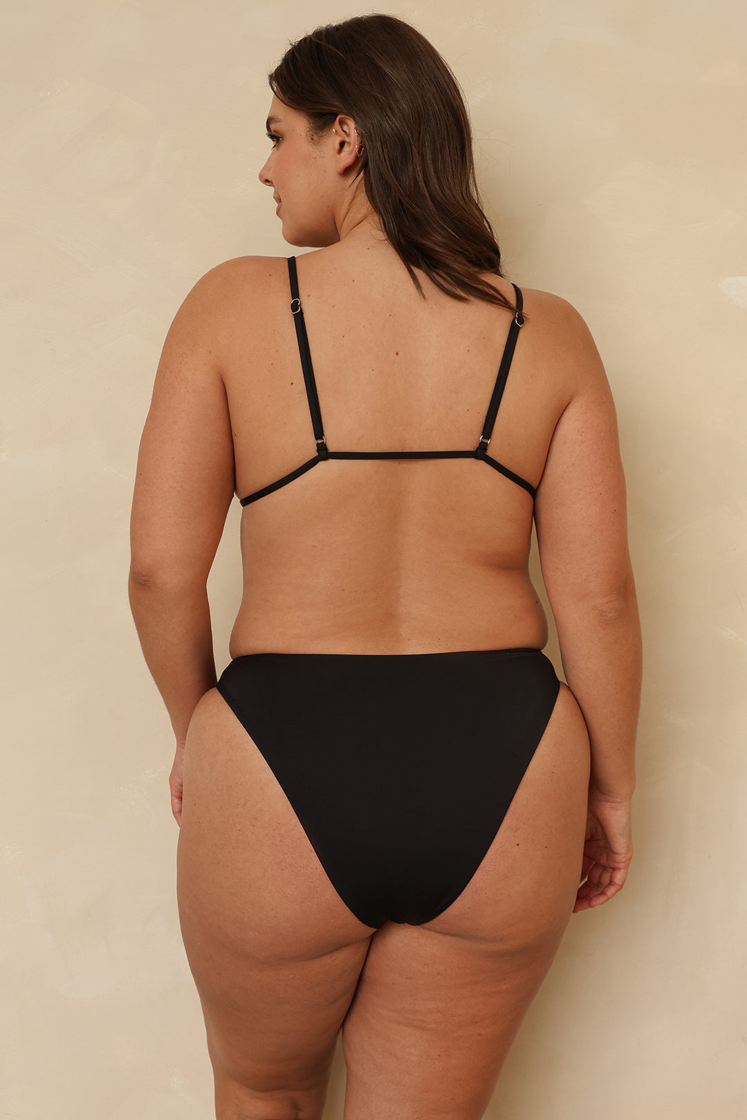 Seashore High Waist Cheeky Bikini Bottom