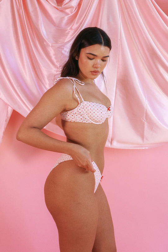 Breanna is 5'9" wearing L.