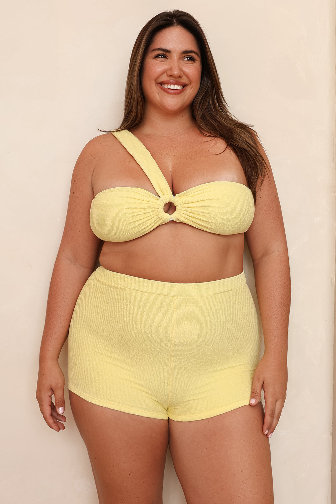 Farrah Elastic Waist Booty Short