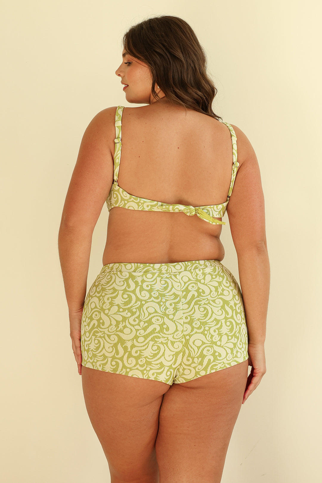 Farrah Elastic Waist Booty Short