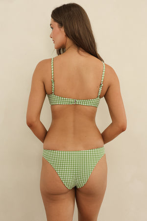 Zen Triangle Knotted Bikini Top