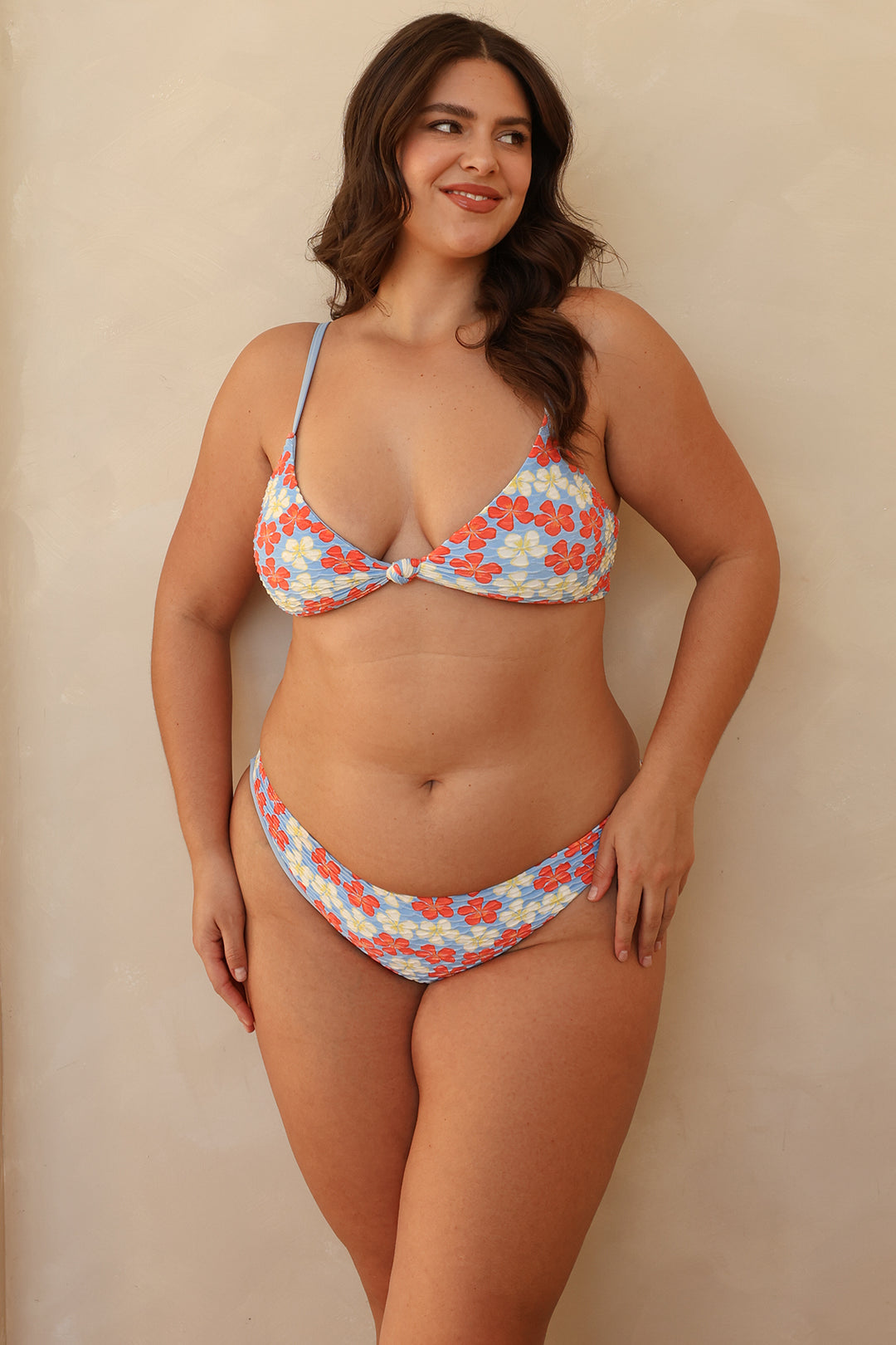 Zen Knotted Triangle Bikini Top