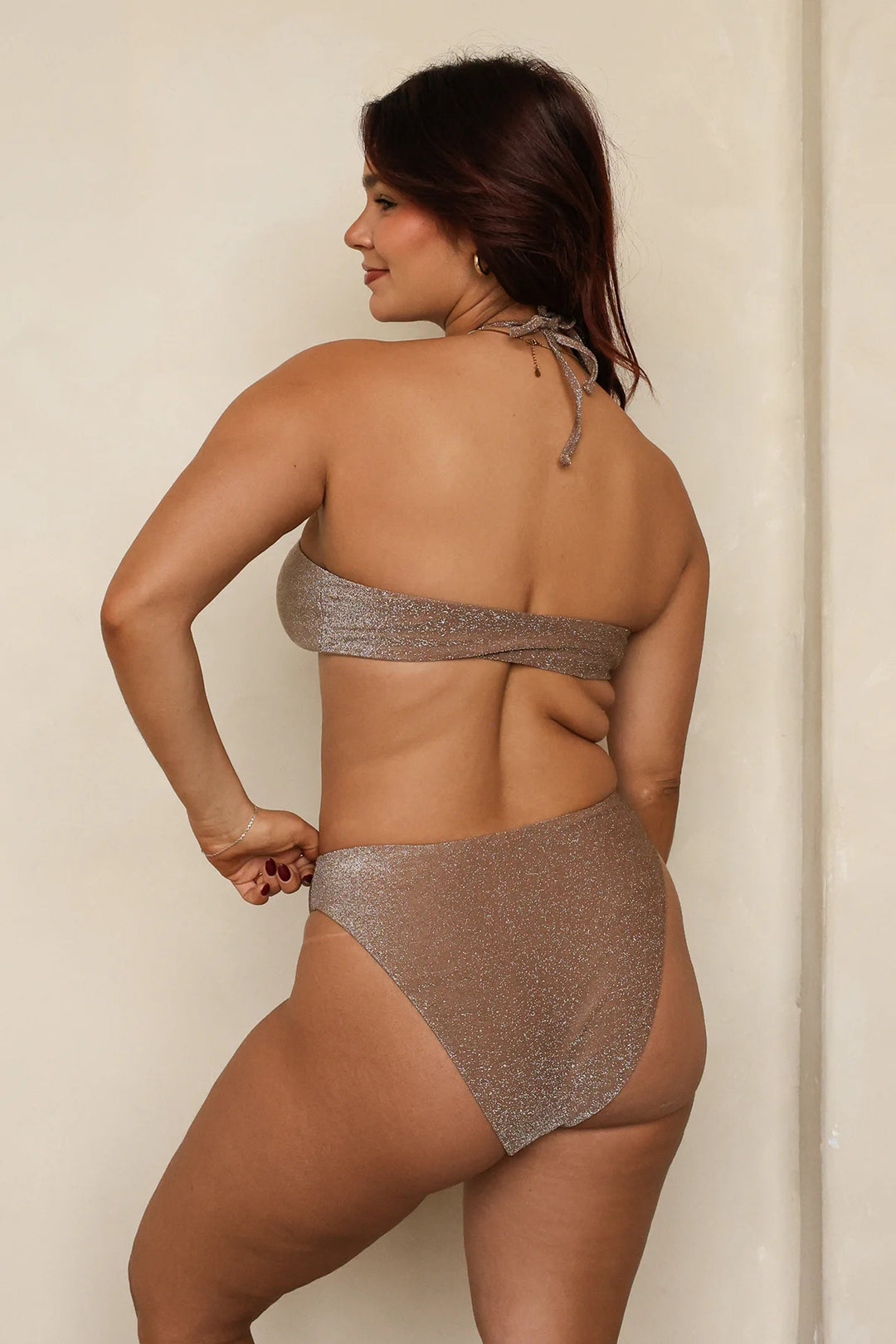 Amalfi String Tie Bandeau Bikini Top