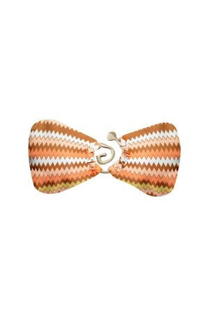 Lotus Bandeau Bikini Top