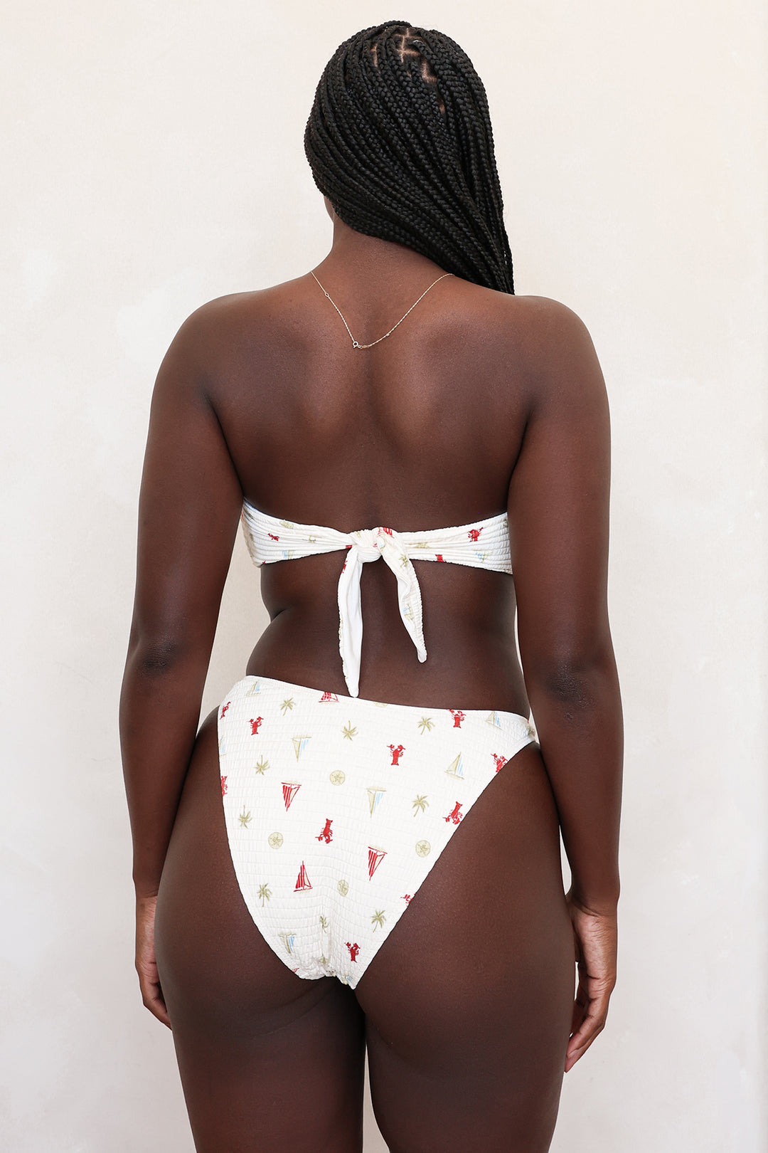 Lotus Bandeau Bikini Top