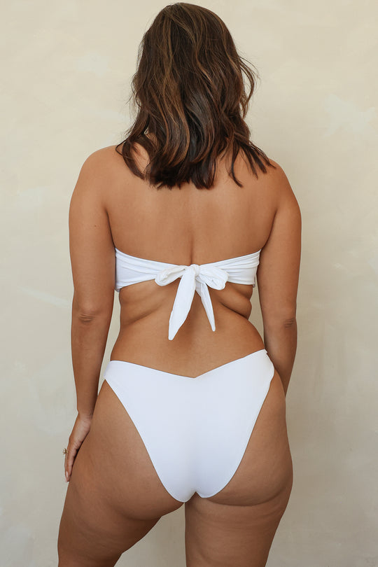 Lotus Bandeau Bikini Top