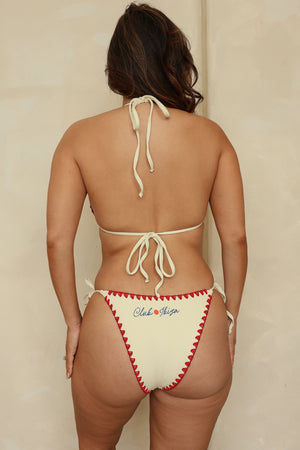 Palm Triangle Bikini Top