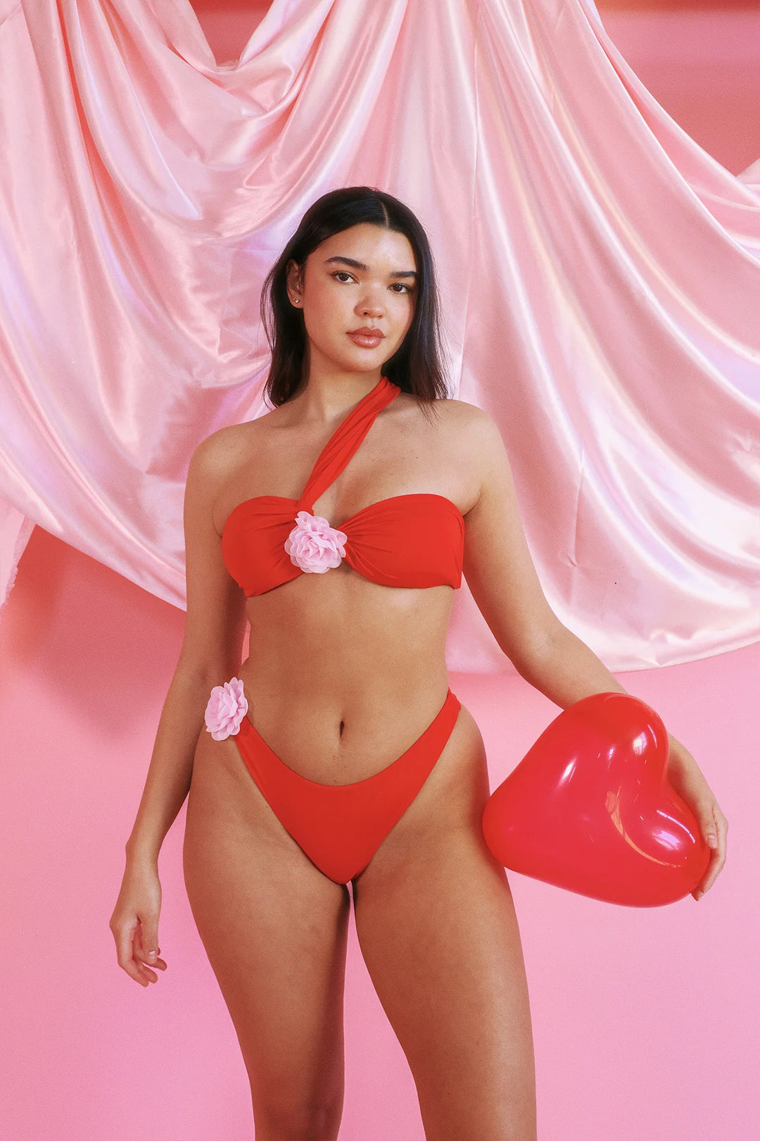 Frankie Asymmetrical Bandeau Bikini Top