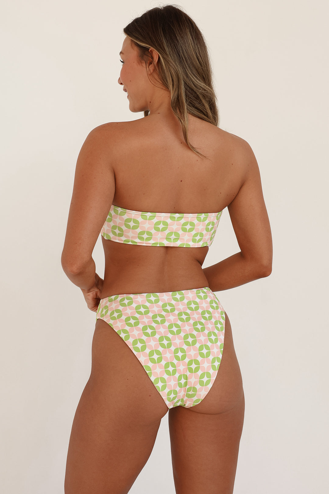 Bunny Knotted Bandeau Bikini Top