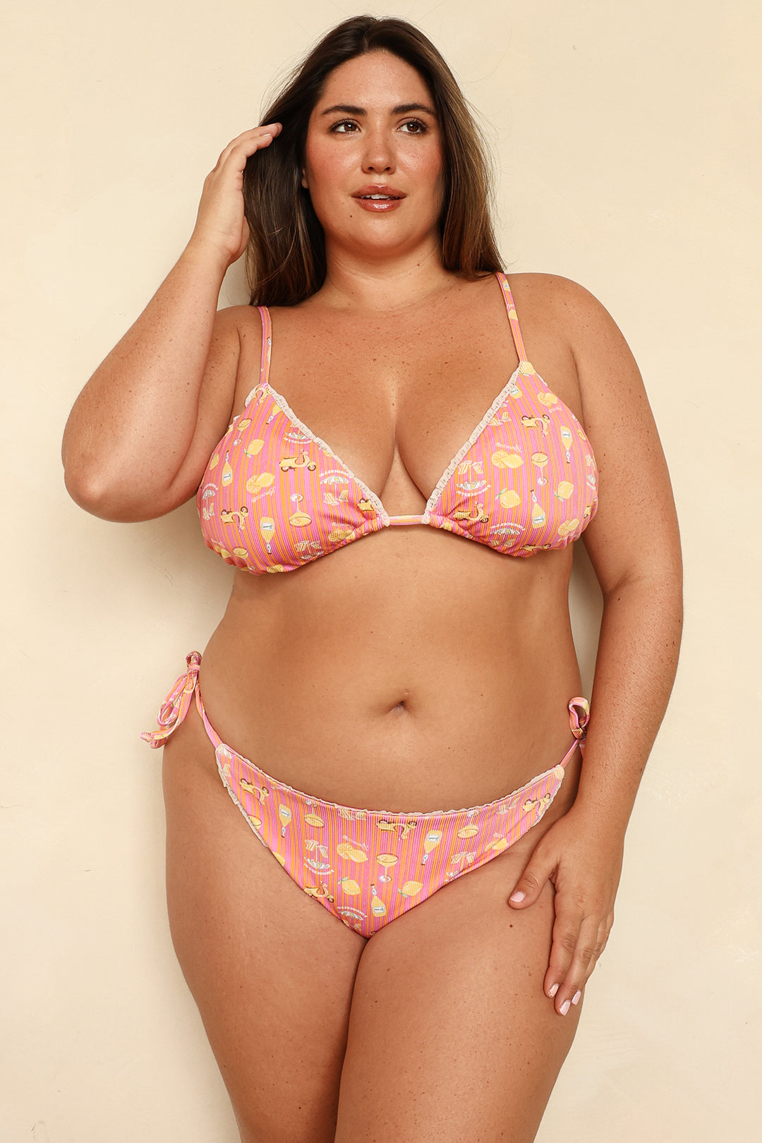 Emilia Triangle Bikini Top