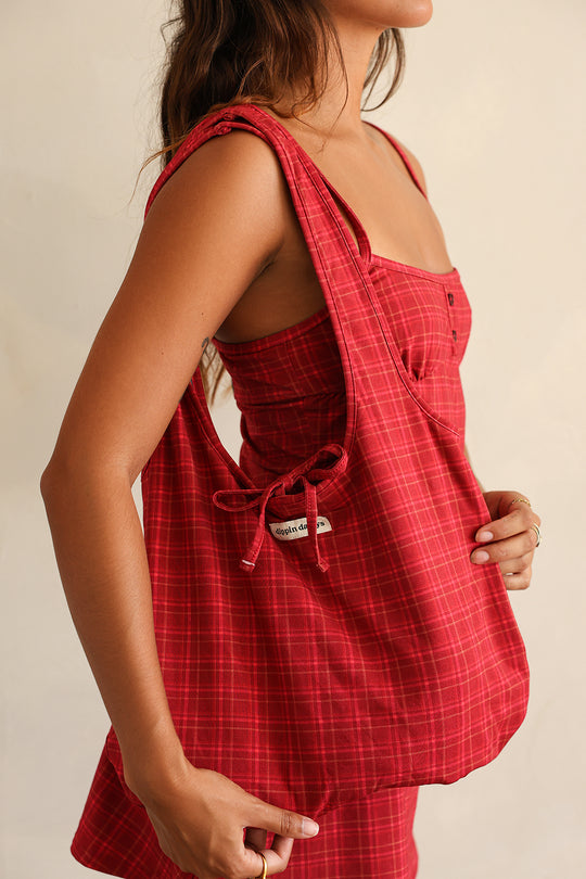 Reversible Slouchy Tote