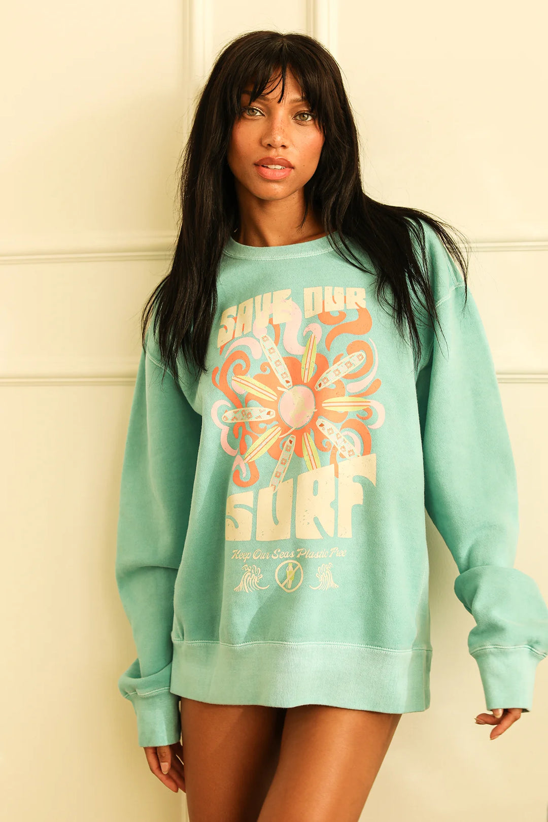Save Our Surf Long Sleeve Crewneck