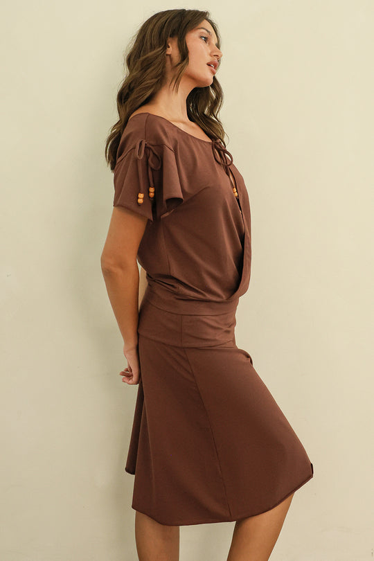 Dirty Chai Blouse Top
