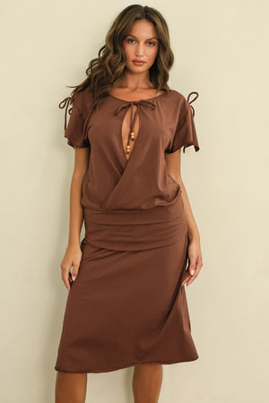 Dirty Chai Blouse Top