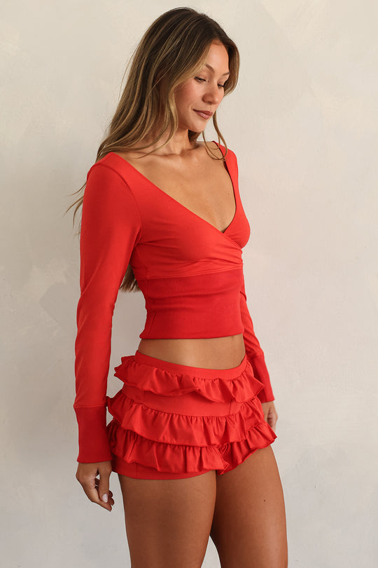 Willow Wrap Top