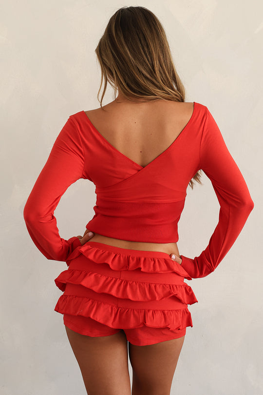 Willow Wrap Top