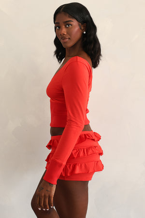 Willow Wrap Top