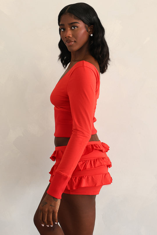 Willow Wrap Top