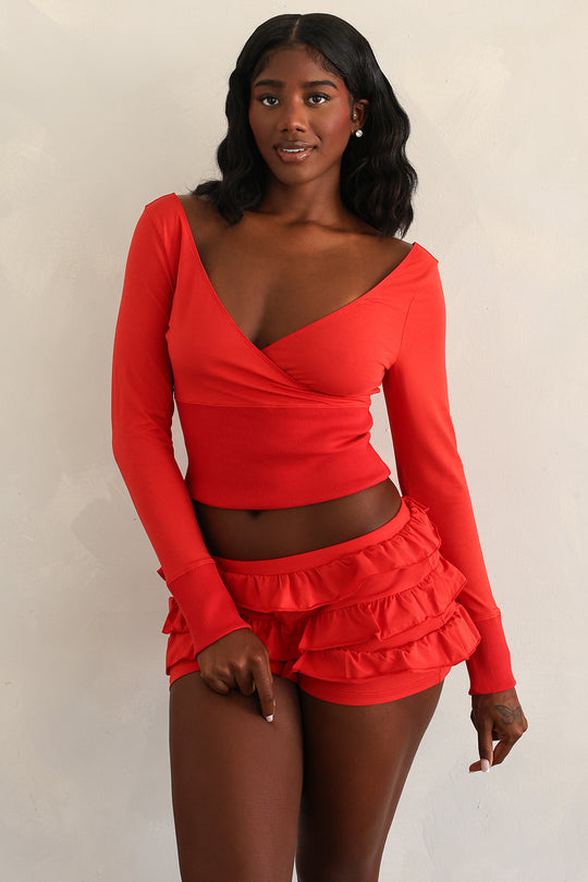 Willow Wrap Top