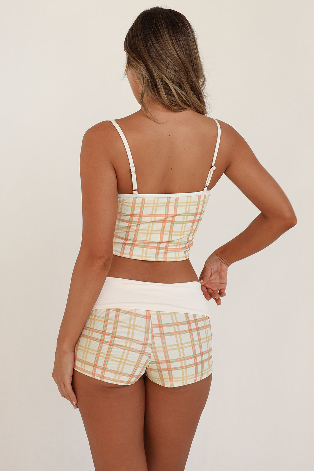 Rad Plaid Tankini Full Set