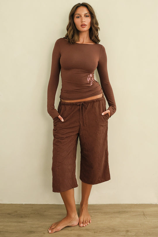 Rustic Capris Pants