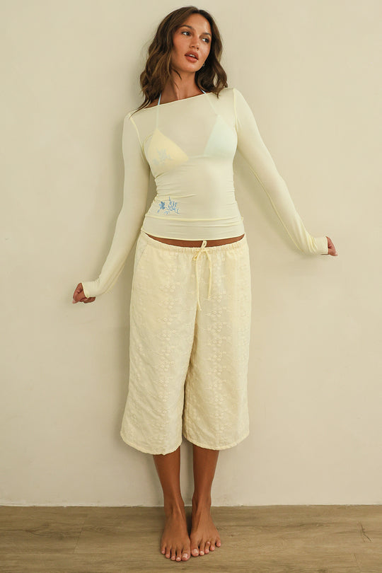 Rustic Capris Pants