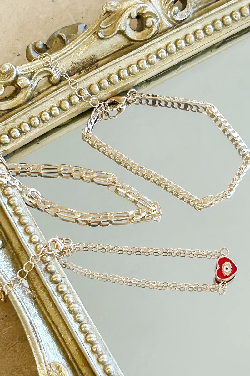 DD1177-GLD romance bracelet set gold 3 dippin' daisy's