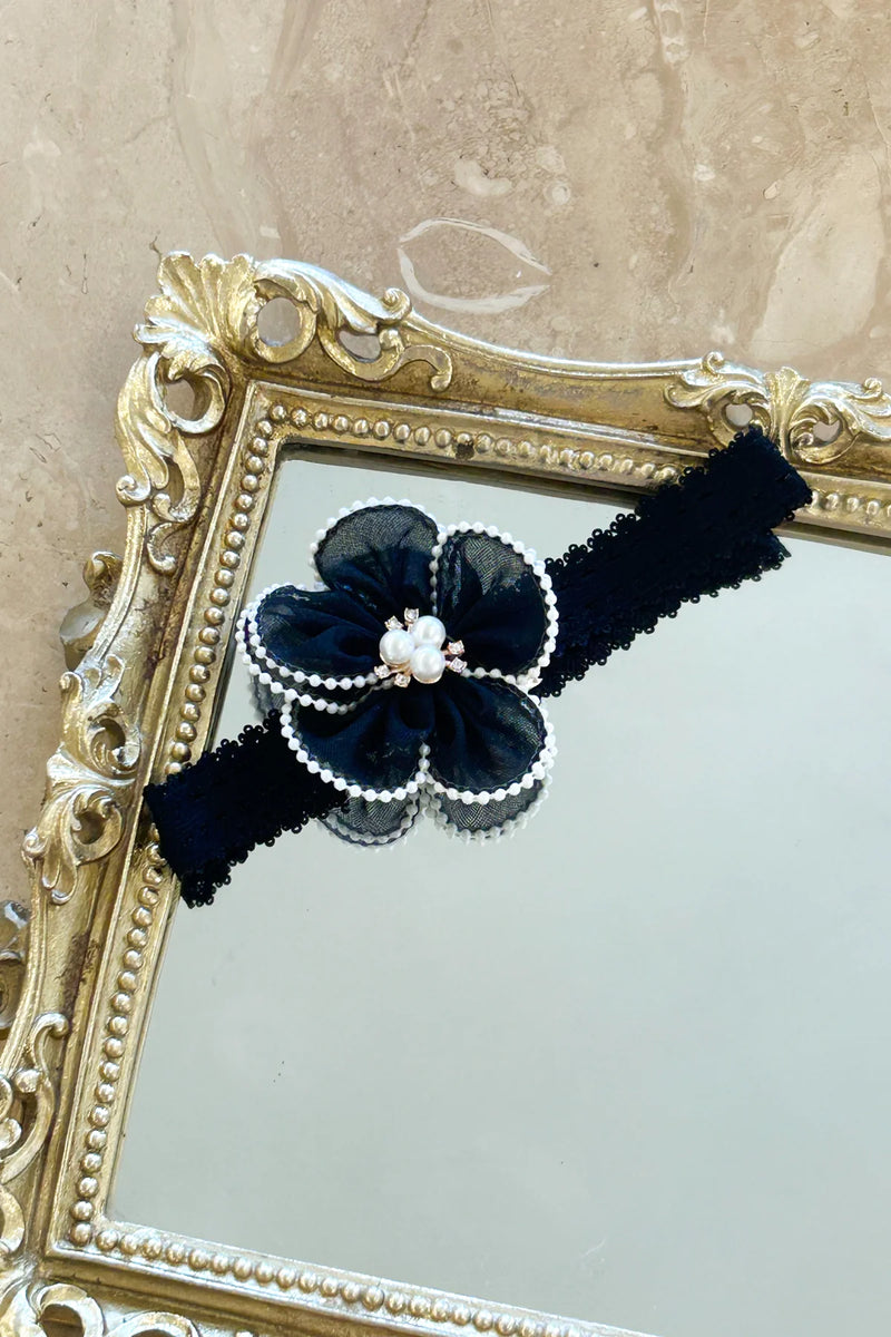 DD2030-BLK mother of pearl choker black 3 dippin' daisy's