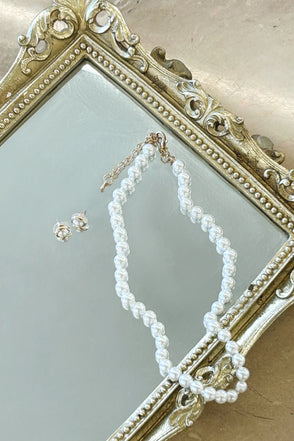 DD6099-IVRY la perla jewelry set ivory 3 dippin' daisy's