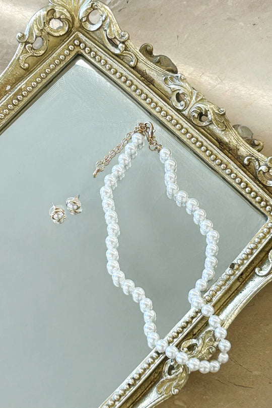 DD6099-IVRY la perla jewelry set ivory 3 dippin' daisy's